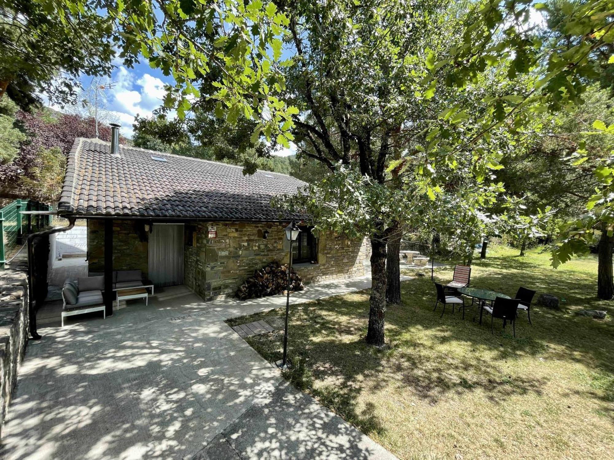 Chalet Del Roble Villa Biescas  Exteriör bild