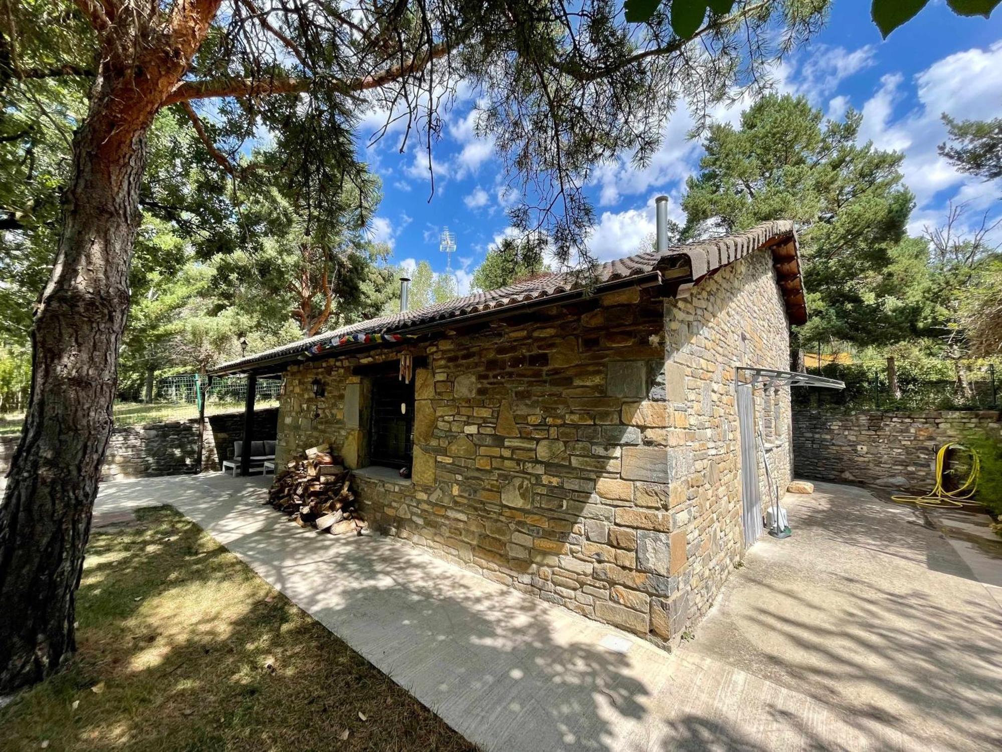 Chalet Del Roble Villa Biescas  Exteriör bild
